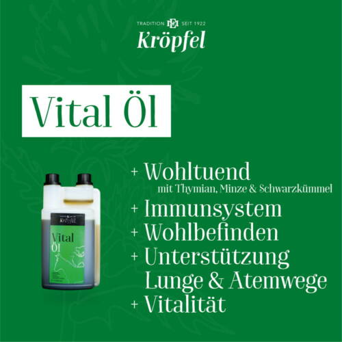 Vitalöl für Tiere